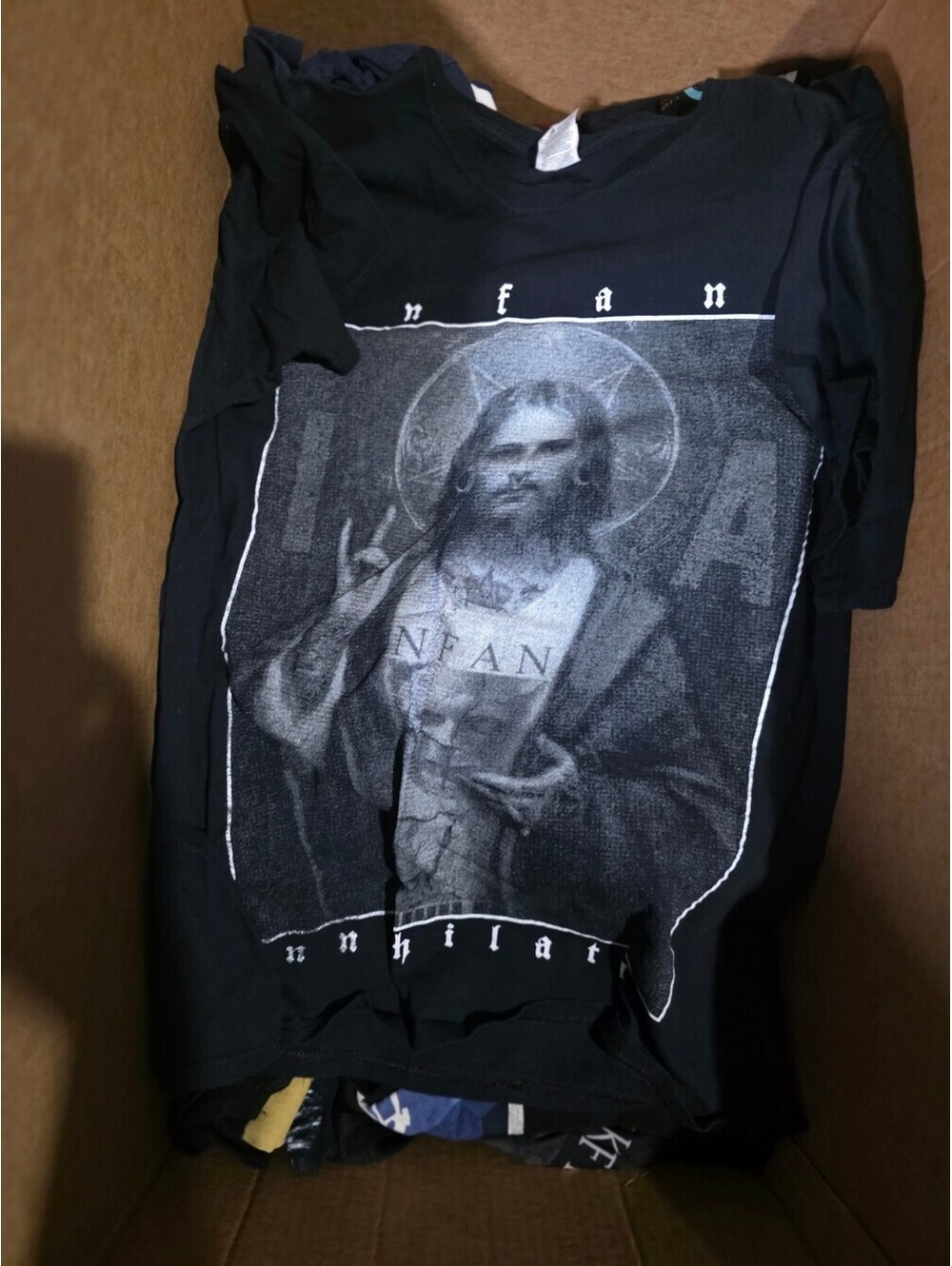 Infant Annihilator Jesus shirt size Large